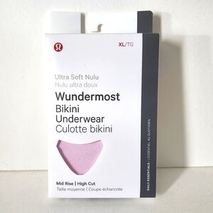 Lululemon Pink Wundermost Bikini Underwear Culotte Bikini Ultra Soft